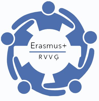 RVVĢ Erasmus+ logo